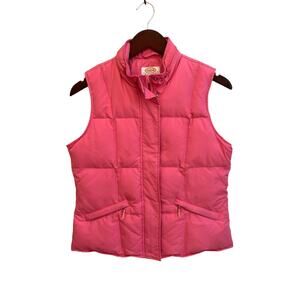 Talbots Goose Down Filled Puffer Vest Size Small
